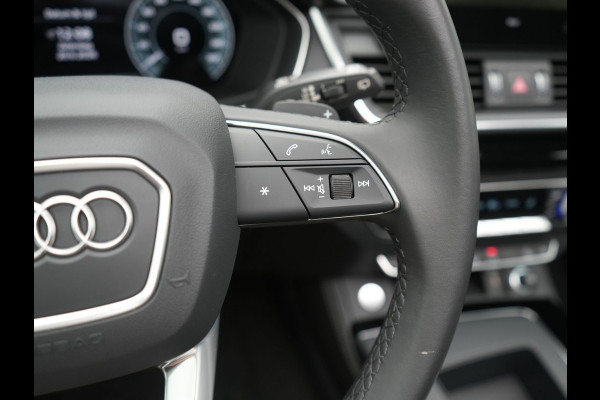 Audi Q5 50 TFSI e Advanced edition PHEV 300pk Dealer O.H. | Panodak | Head Up | Adaptive Cruise | 360 Camera | Bang & Olufsen | Matrix LED | Lederen Comfortstoelen Memory & Verwarmd | Keyless | Apple Carplay | Navigatie | DAB | Plug In Hybrid |
