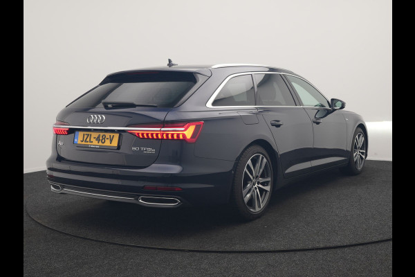Audi A6 Avant 50 TFSI e Quattro S Line PHEV 300pk Dealer O.H. | Trekhaak Af Fabriek | Adaptive Cruise | Head Up | 360 Camera | Alcantara Sportstoelen Verwarmd | Stuur Verwarmd | Apple Carplay | Navigatie | Virtual | DAB | Plug In Hybrid