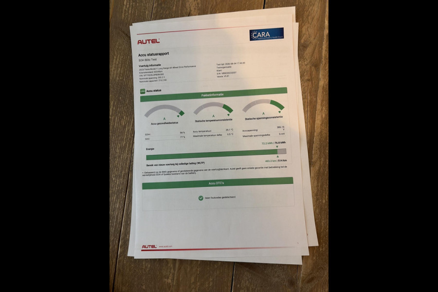 Tesla Model Y Performance AWD 75 kWh SOH 94% RIJKLAAR GELEVERD | TESLA FABRIEKSGARANTIT TOT 3-2027 OF 80.000 | TESLA GARANTIE ACCU + AANDRIJFLIJN T/M 03-2031/ 192.000KM|