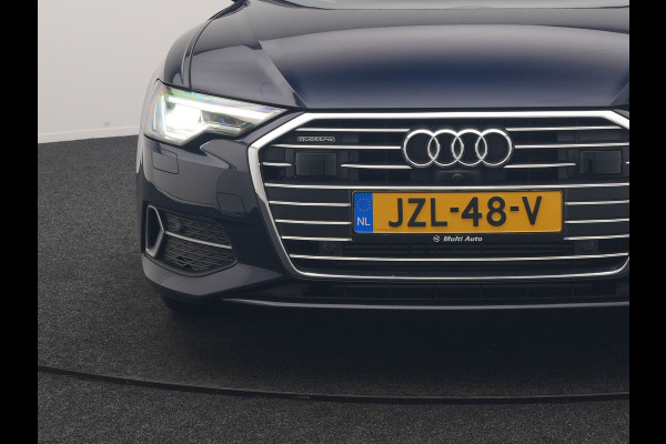 Audi A6 Avant 50 TFSI e Quattro S Line PHEV 300pk Dealer O.H. | Trekhaak Af Fabriek | Adaptive Cruise | Head Up | 360 Camera | Alcantara Sportstoelen Verwarmd | Stuur Verwarmd | Apple Carplay | Navigatie | Virtual | DAB | Plug In Hybrid