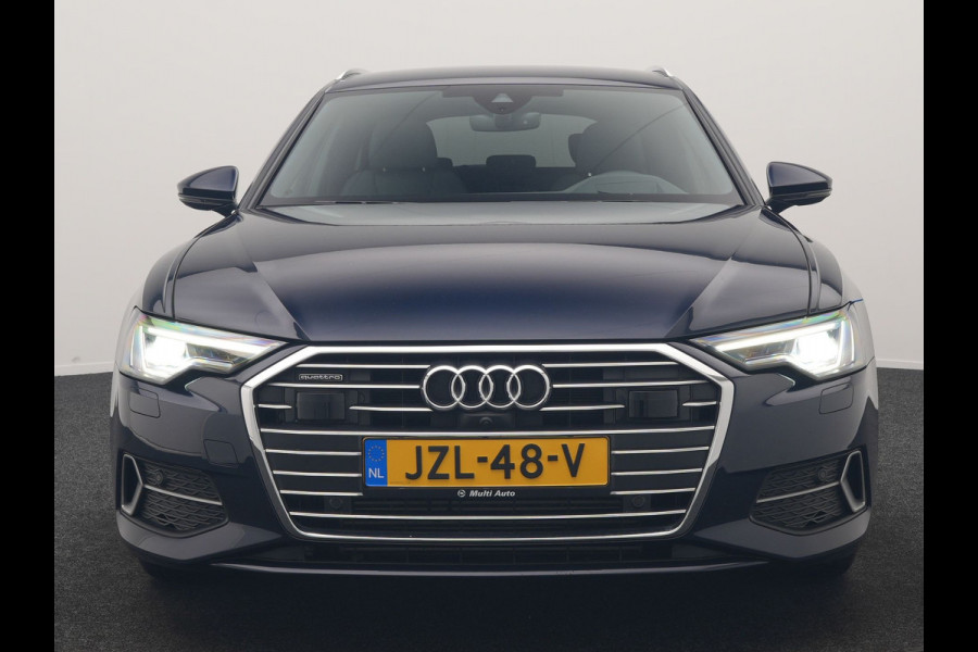 Audi A6 Avant 50 TFSI e Quattro S Line PHEV 300pk Dealer O.H. | Trekhaak Af Fabriek | Adaptive Cruise | Head Up | 360 Camera | Alcantara Sportstoelen Verwarmd | Stuur Verwarmd | Apple Carplay | Navigatie | Virtual | DAB | Plug In Hybrid