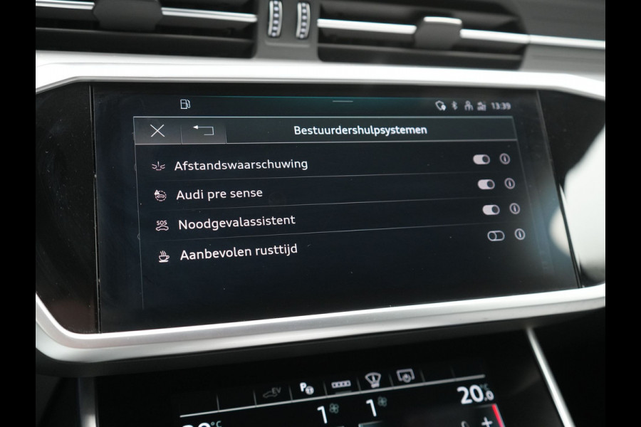 Audi A6 Avant 50 TFSI e Quattro S Line PHEV 300pk Dealer O.H. | Trekhaak Af Fabriek | Adaptive Cruise | Head Up | 360 Camera | Alcantara Sportstoelen Verwarmd | Stuur Verwarmd | Apple Carplay | Navigatie | Virtual | DAB | Plug In Hybrid