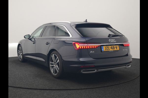 Audi A6 Avant 50 TFSI e Quattro S Line PHEV 300pk Dealer O.H. | Trekhaak Af Fabriek | Adaptive Cruise | Head Up | 360 Camera | Alcantara Sportstoelen Verwarmd | Stuur Verwarmd | Apple Carplay | Navigatie | Virtual | DAB | Plug In Hybrid