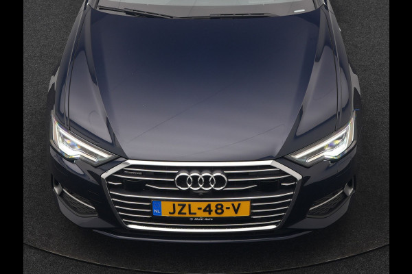 Audi A6 Avant 50 TFSI e Quattro S Line PHEV 300pk Dealer O.H. | Trekhaak Af Fabriek | Adaptive Cruise | Head Up | 360 Camera | Alcantara Sportstoelen Verwarmd | Stuur Verwarmd | Apple Carplay | Navigatie | Virtual | DAB | Plug In Hybrid
