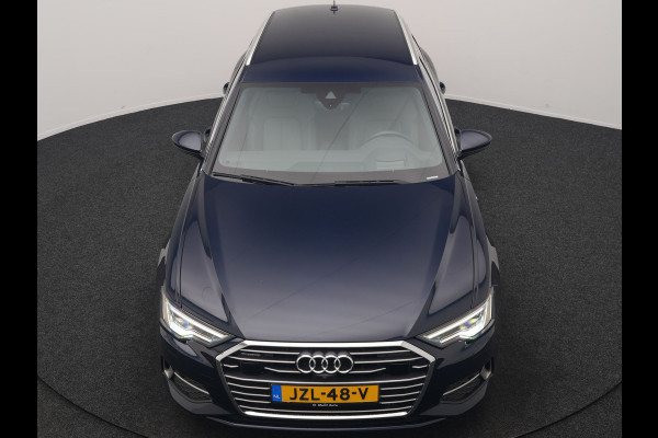 Audi A6 Avant 50 TFSI e Quattro S Line PHEV 300pk Dealer O.H. | Trekhaak Af Fabriek | Adaptive Cruise | Head Up | 360 Camera | Alcantara Sportstoelen Verwarmd | Stuur Verwarmd | Apple Carplay | Navigatie | Virtual | DAB | Plug In Hybrid
