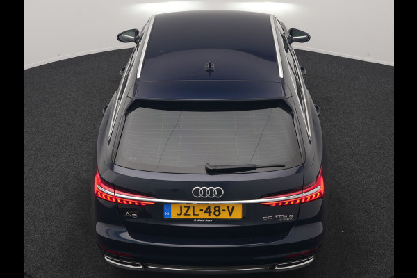 Audi A6 Avant 50 TFSI e Quattro S Line PHEV 300pk Dealer O.H. | Trekhaak Af Fabriek | Adaptive Cruise | Head Up | 360 Camera | Alcantara Sportstoelen Verwarmd | Stuur Verwarmd | Apple Carplay | Navigatie | Virtual | DAB | Plug In Hybrid