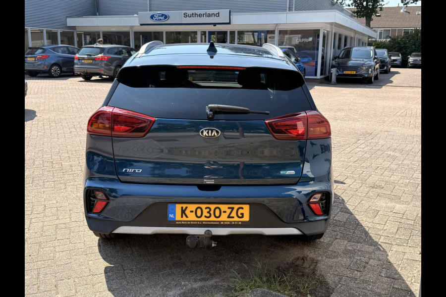 Kia Niro 1.6 GDi Hybrid DynamicPlusLine 141pk | Trekhaak | Lederen Bekleding | Achteruitrijcamera | Adaptieve Cruise