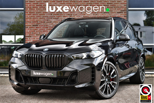 BMW X5 xDrive50e M-Sport Pro M-zetels Pano Trekh ACC 360 HUD H/K Carbon Alc-hemel