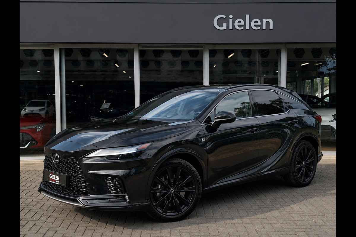 Lexus RX 500h Turbo 371pk AWD F Sport Line | Panoramadak, 21 inch, 360 Camera, Head up display, Memory, Stoelventilatie