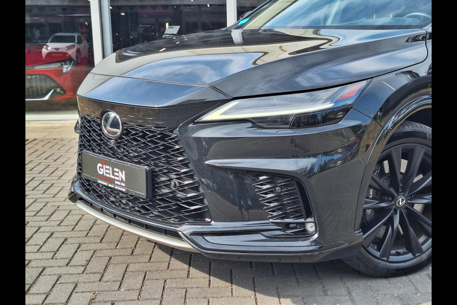 Lexus RX 500h Turbo 371pk AWD F Sport Line | Panoramadak, 21 inch, 360 Camera, Head up display, Memory, Stoelventilatie