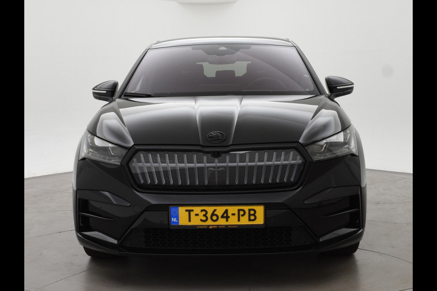 Škoda ENYAQ Coupé iV 80 RS 300 PK RS 4WD SOH 91% + CRYSTAL LIGHT | ELEK. TREKHAAK | STOELVERW. V+A | 21 INCH | MASSAGE | HEAD-UP