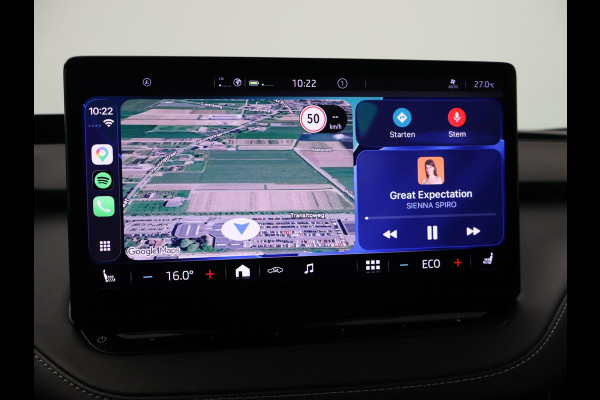 Škoda ENYAQ Coupé iV 80 RS 300 PK RS 4WD SOH 91% + CRYSTAL LIGHT | ELEK. TREKHAAK | STOELVERW. V+A | 21 INCH | MASSAGE | HEAD-UP