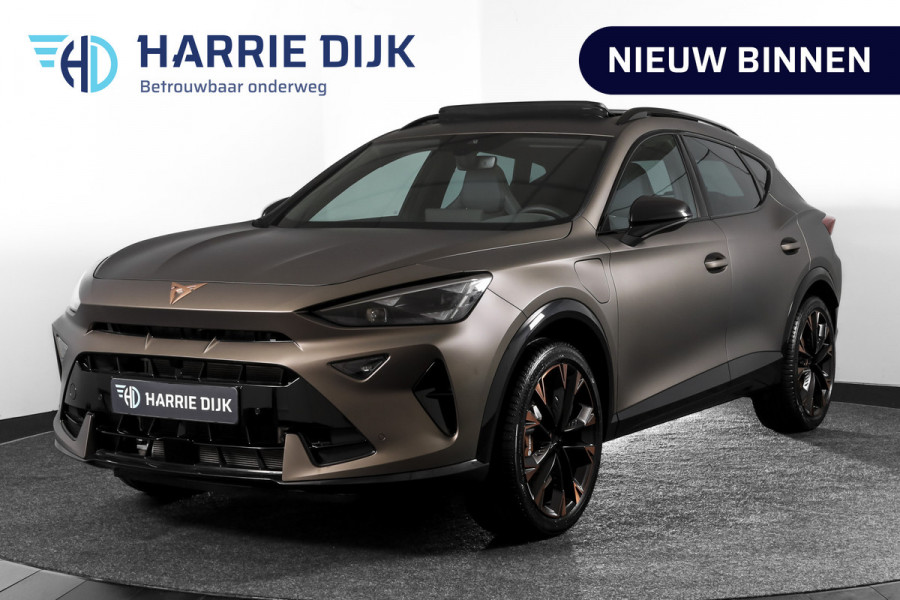 CUPRA Formentor 1.5 TSI e-Hybrid 272 PK VZ Extreme | Bronze Matt | S/K-Panodak | Sennheiser | Elek. stoelen | Matrix LED | Adapt. Cruise | Stoel-+stuurverw. | Camera | NAV+App. Connect | Elek. Klep | LM 19" | 5253