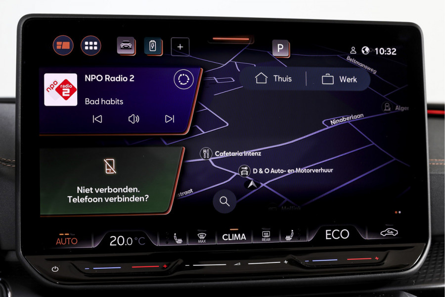 CUPRA Formentor 1.5 TSI e-Hybrid 272 PK VZ Extreme | Bronze Matt | S/K-Panodak | Sennheiser | Elek. stoelen | Matrix LED | Adapt. Cruise | Stoel-+stuurverw. | Camera | NAV+App. Connect | Elek. Klep | LM 19" | 5253