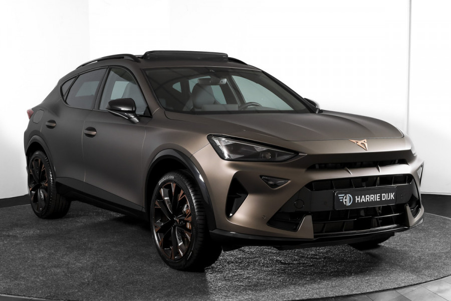 CUPRA Formentor 1.5 TSI e-Hybrid 272 PK VZ Extreme | Bronze Matt | S/K-Panodak | Sennheiser | Elek. stoelen | Matrix LED | Adapt. Cruise | Stoel-+stuurverw. | Camera | NAV+App. Connect | Elek. Klep | LM 19" | 5253