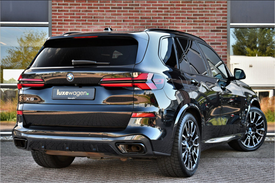 BMW X5 xDrive50e M-Sport Pro M-zetels Pano Trekh ACC 360 HUD H/K Carbon Alc-hemel
