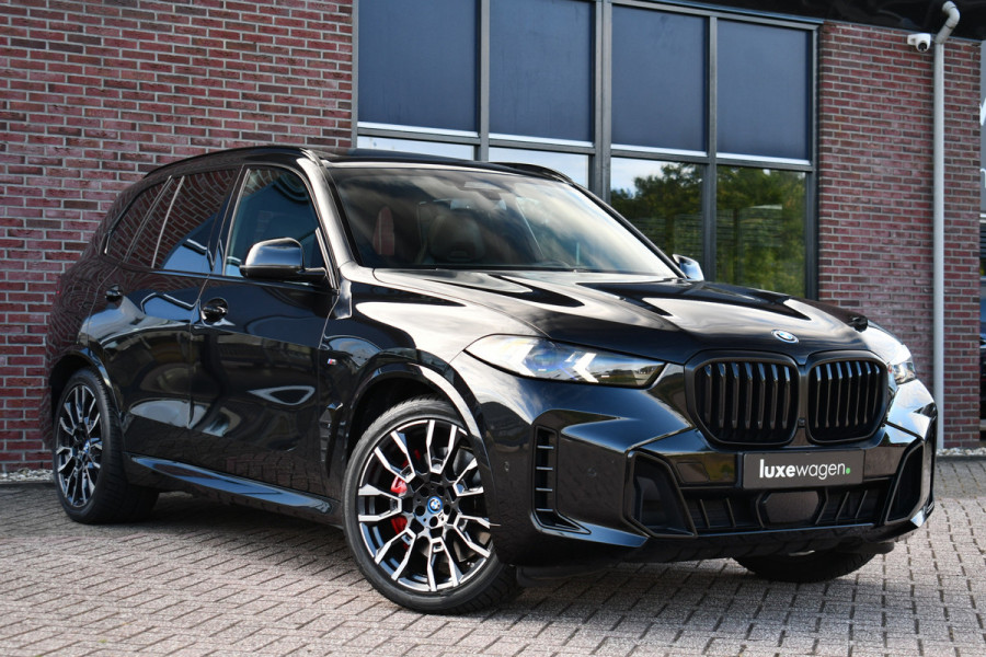 BMW X5 xDrive50e M-Sport Pro M-zetels Pano Trekh ACC 360 HUD H/K Carbon Alc-hemel