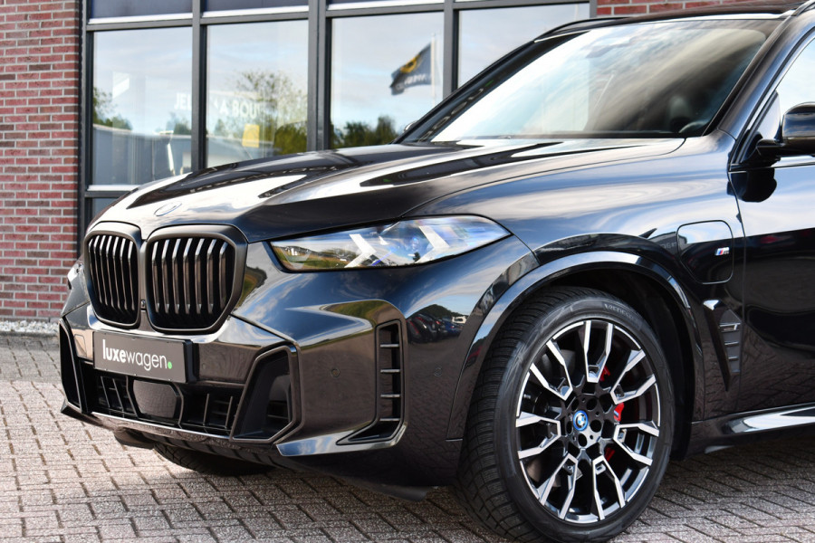 BMW X5 xDrive50e M-Sport Pro M-zetels Pano Trekh ACC 360 HUD H/K Carbon Alc-hemel