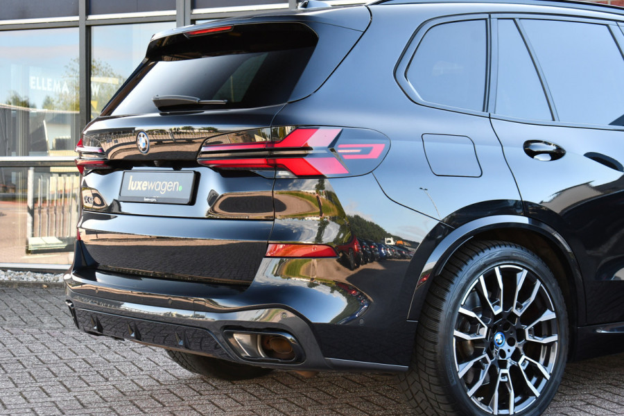 BMW X5 xDrive50e M-Sport Pro M-zetels Pano Trekh ACC 360 HUD H/K Carbon Alc-hemel