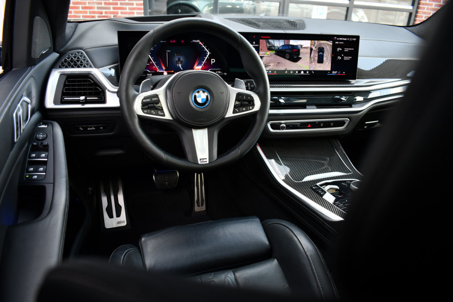 BMW X5 xDrive50e M-Sport Pro M-zetels Pano Trekh ACC 360 HUD H/K Carbon Alc-hemel