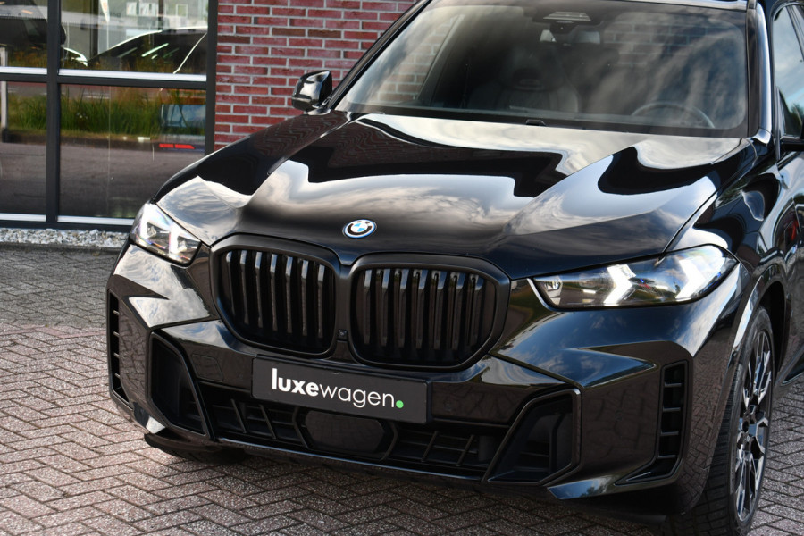 BMW X5 xDrive50e M-Sport Pro M-zetels Pano Trekh ACC 360 HUD H/K Carbon Alc-hemel