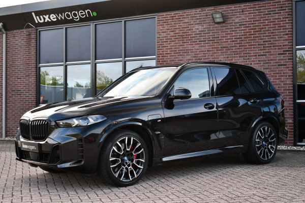 BMW X5 xDrive50e M-Sport Pro M-zetels Pano Trekh ACC 360 HUD H/K Carbon Alc-hemel