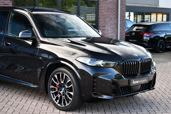 BMW X5 xDrive50e M-Sport Pro M-zetels Pano Trekh ACC 360 HUD H/K Carbon Alc-hemel