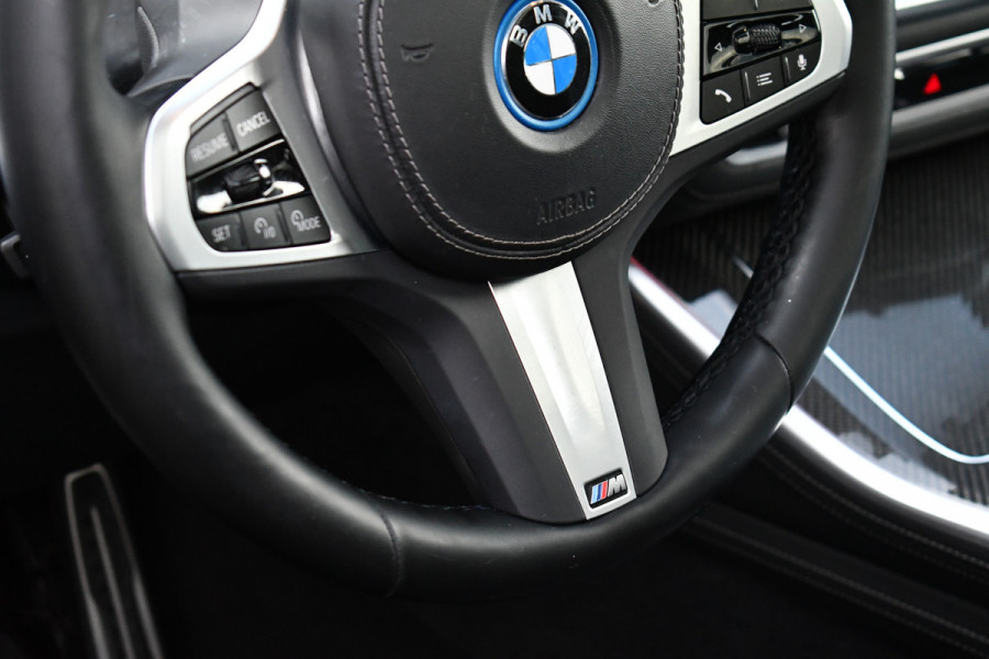 BMW X5 xDrive50e M-Sport Pro M-zetels Pano Trekh ACC 360 HUD H/K Carbon Alc-hemel