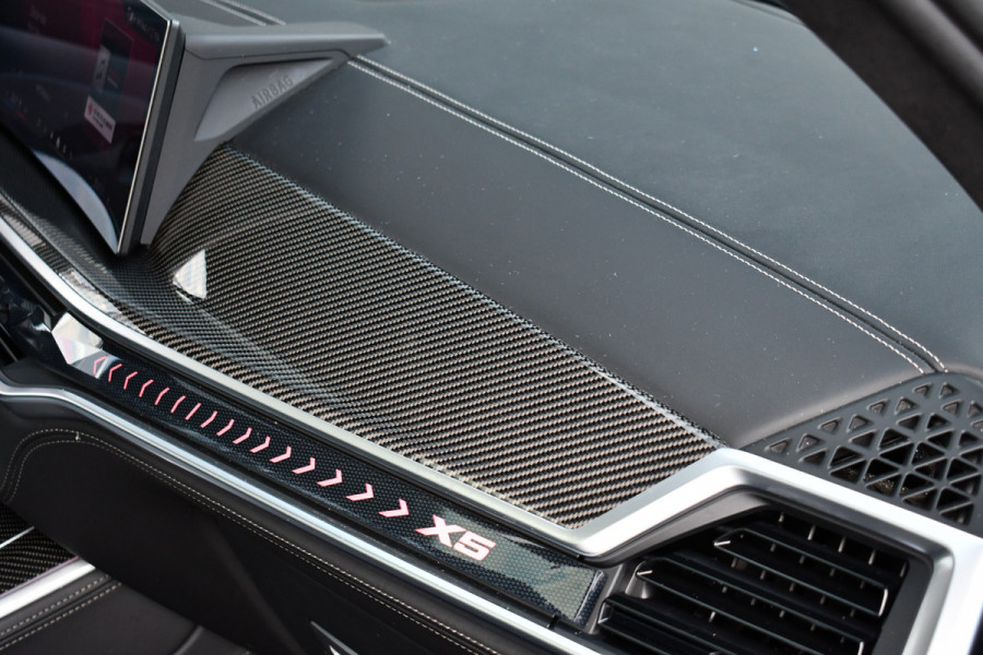BMW X5 xDrive50e M-Sport Pro M-zetels Pano Trekh ACC 360 HUD H/K Carbon Alc-hemel