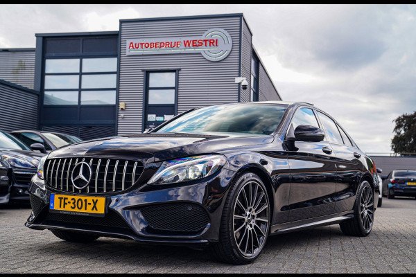 Mercedes-Benz C-Klasse 180 Sport Edition Premium Plus | Dubbele Panorama | AMG Pakket | Stoelverwarming | Xenon / LED | Sfeerverli