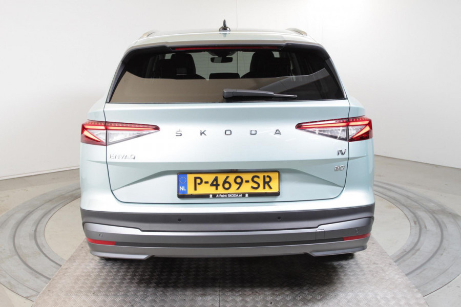 Škoda ENYAQ iV 80 204 pk | Navigatie | Parkeersensoren | Achteruitrijcamera | Matrix LED koplampen | Keyless | Elektr. achterklep | Adaptieve cruise control |