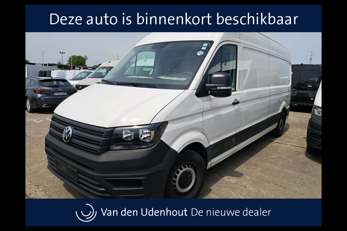 Volkswagen Crafter 35 2.0 TDI L4H3 EURO VI Automaat/Navigatie/Trekhaak/Betimmering/Bijrijdersbank