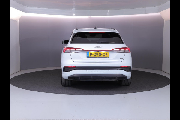Audi Q4 e-tron 50 quattro Launch edition S Competition 77 kWh 299 pk | Navigatie | Warmtepomp | Trekhaak (wegklapbaar) | Parkeersensoren | Achteruitrijcamera | Elektr. voorstoelen | S-Line |