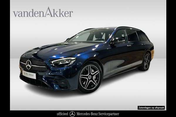 Mercedes-Benz E-Klasse 200 AMG Estate // Trekhaak // Leder // 360 Camera // Nightpakket // Sfeerverlichting // Keyless Entry // Alarm 3 // Dode hoek As