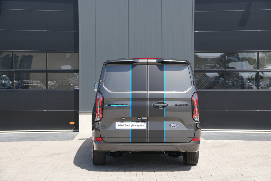 Ford E-Transit Custom 340 L2H1 Sport 71 kWh 218pk - ACC - DDS LED - Pro Power - Verwarmd stuurwiel - Navi - 360 Camera - Rijklaar