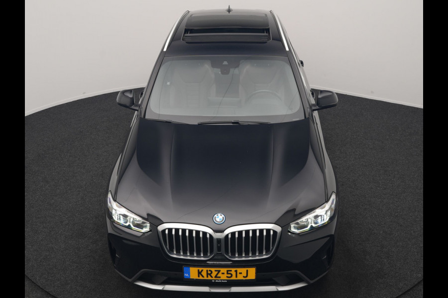 BMW X3 xDrive30e PHEV 293pk Dealer O.H | Trekhaak Af Fabriek | Panodak | 360 Camera | Lederen Sportstoelen Verwarmd | Cruise Control | Apple Carplay | Virtual | Navigatie | DAB | 18"L.M | Plug In Hybrid |