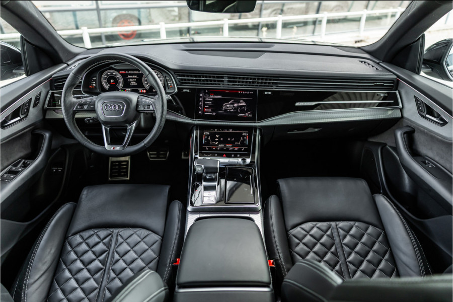 Audi Q8 60 TFSI e S-Line Competition | Panorama | B&O | Matrix Laser LED | 360 Camera | RS Zetels | Elek trekhaak | ACC | Stoelverwarming V+A | Keyless | MY2026 | Fabrieksgarantie