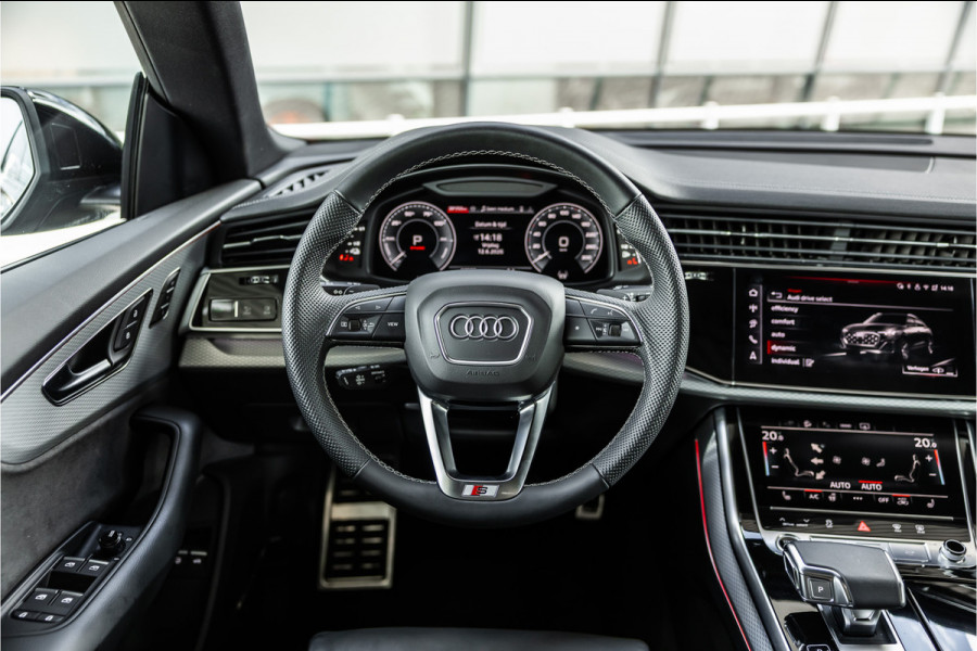 Audi Q8 60 TFSI e S-Line Competition | Panorama | B&O | Matrix Laser LED | 360 Camera | RS Zetels | Elek trekhaak | ACC | Stoelverwarming V+A | Keyless | MY2026 | Fabrieksgarantie