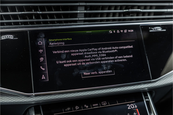 Audi Q8 60 TFSI e S-Line Competition | Panorama | B&O | Matrix Laser LED | 360 Camera | RS Zetels | Elek trekhaak | ACC | Stoelverwarming V+A | Keyless | MY2026 | Fabrieksgarantie