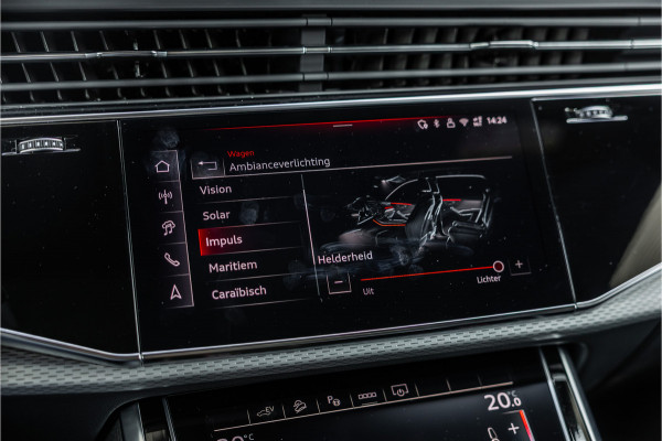 Audi Q8 60 TFSI e S-Line Competition | Panorama | B&O | Matrix Laser LED | 360 Camera | RS Zetels | Elek trekhaak | ACC | Stoelverwarming V+A | Keyless | MY2026 | Fabrieksgarantie