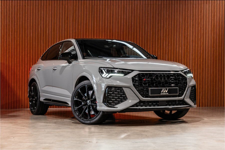 Audi RSQ3 2.5 TFSI 400 PK Sportback | Panorama | B&O 3D | Matrix | ACC | DCC Memory | RS Zetels | Sportuitlaat | Keramische coating | Sfeerverlichting | Dealer onderhouden | Nieuwe remmen rondom