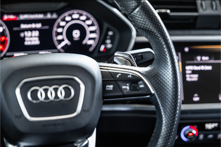 Audi RSQ3 2.5 TFSI 400 PK Sportback | Panorama | B&O 3D | Matrix | ACC | DCC Memory | RS Zetels | Sportuitlaat | Keramische coating | Sfeerverlichting | Dealer onderhouden | Nieuwe remmen rondom