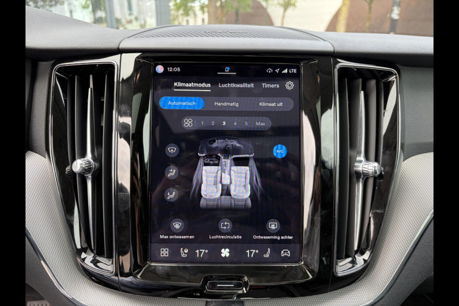 Volvo XC60 Plug-In Hybrid AWD T6 Plus Dark Recharge ADAPT. CRUISE CONTROL | STUUR & STOEL VERWARMING | PANORAMA DAK | 360 GRADEN CAMERA | ELEK. STOELEN MET GEHEUGEN | HARMAN/KARDON AUDIO