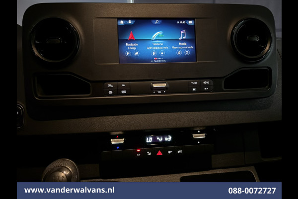 Mercedes-Benz Sprinter 317 CDI 170pk L3H2 Euro6 Airco | 360 graden Camera | Navigatie | Apple Carplay | Cruisecontrol Android Auto, Stoelverwarming, Chauffeursstoel, Parkeersensoren, Bijrijdersbank