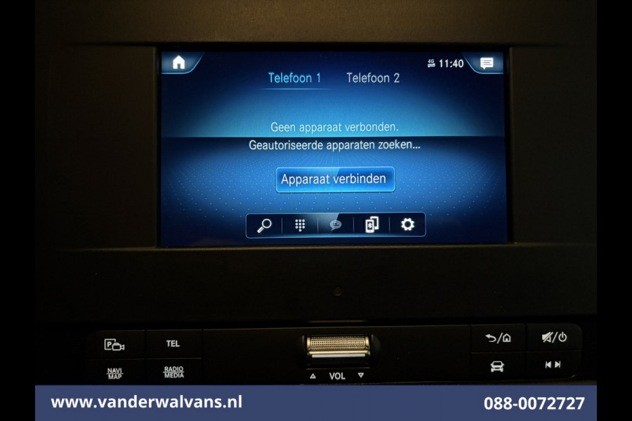 Mercedes-Benz Sprinter 317 CDI 170pk L3H2 Euro6 Airco | 360 graden Camera | Navigatie | Apple Carplay | Cruisecontrol Android Auto, Stoelverwarming, Chauffeursstoel, Parkeersensoren, Bijrijdersbank