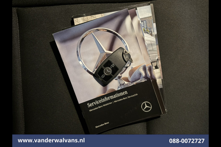 Mercedes-Benz Sprinter 317 CDI 170pk L3H2 Euro6 Airco | 360 graden Camera | Navigatie | Apple Carplay | Cruisecontrol Android Auto, Stoelverwarming, Chauffeursstoel, Parkeersensoren, Bijrijdersbank