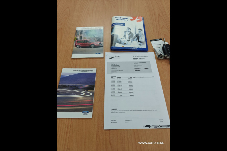 Ford Transit Connect 1.5 EcoBlue L2, Automaat , lange uitvoering , Euro 6 , 1e eig. Distributie. vv , + werkplaats inrichting