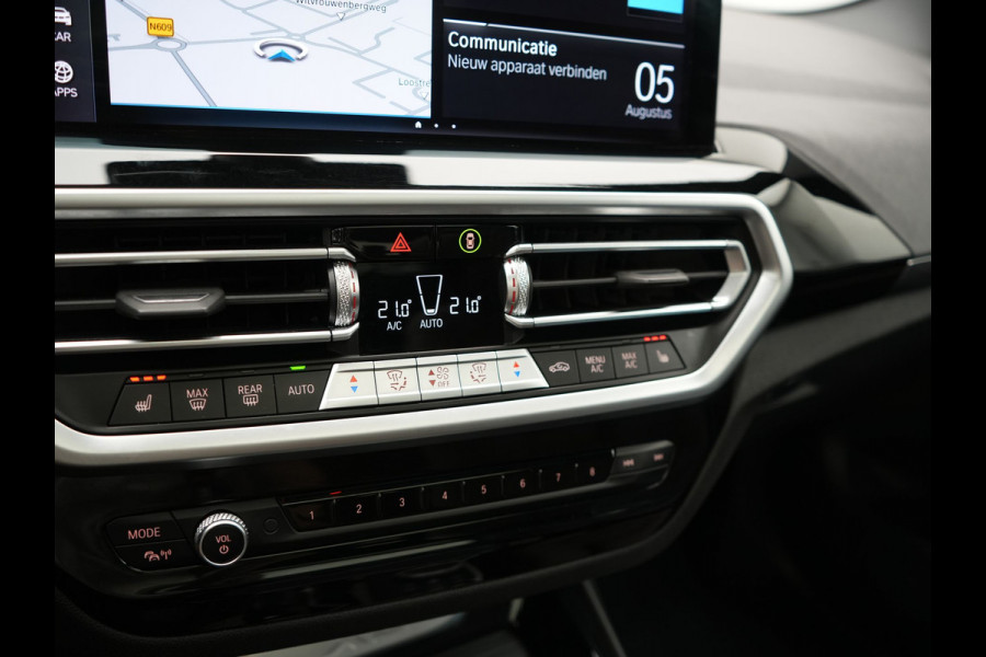 BMW X3 xDrive30e PHEV 293pk Dealer O.H | Trekhaak Af Fabriek | Panodak | 360 Camera | Lederen Sportstoelen Verwarmd | Cruise Control | Apple Carplay | Virtual | Navigatie | DAB | 18"L.M | Plug In Hybrid |