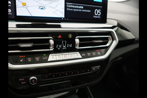 BMW X3 xDrive30e PHEV 293pk Dealer O.H | Trekhaak Af Fabriek | Panodak | 360 Camera | Lederen Sportstoelen Verwarmd | Cruise Control | Apple Carplay | Virtual | Navigatie | DAB | 18"L.M | Plug In Hybrid |