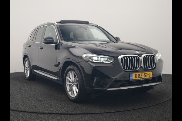 BMW X3 xDrive30e PHEV 293pk Dealer O.H | Trekhaak Af Fabriek | Panodak | 360 Camera | Lederen Sportstoelen Verwarmd | Cruise Control | Apple Carplay | Virtual | Navigatie | DAB | 18"L.M | Plug In Hybrid |